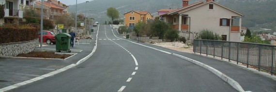Rekonstrukcija ceste, Cres